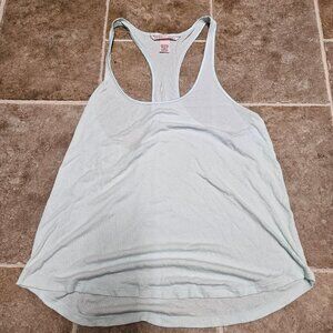 Victoria's Secret Tank Top Womens Medium Light Mint Racerback Rib Knit